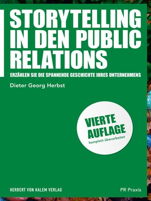 cover image of Storytelling in den Public Relations